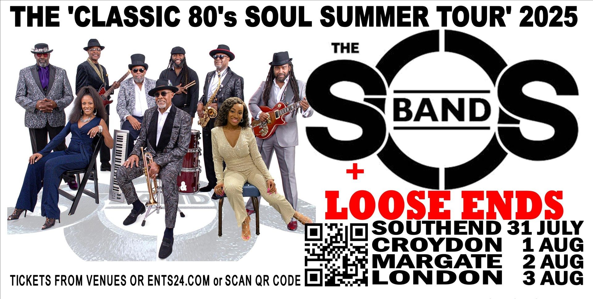 SOS Band Tour UK  Love Soul Radio London 